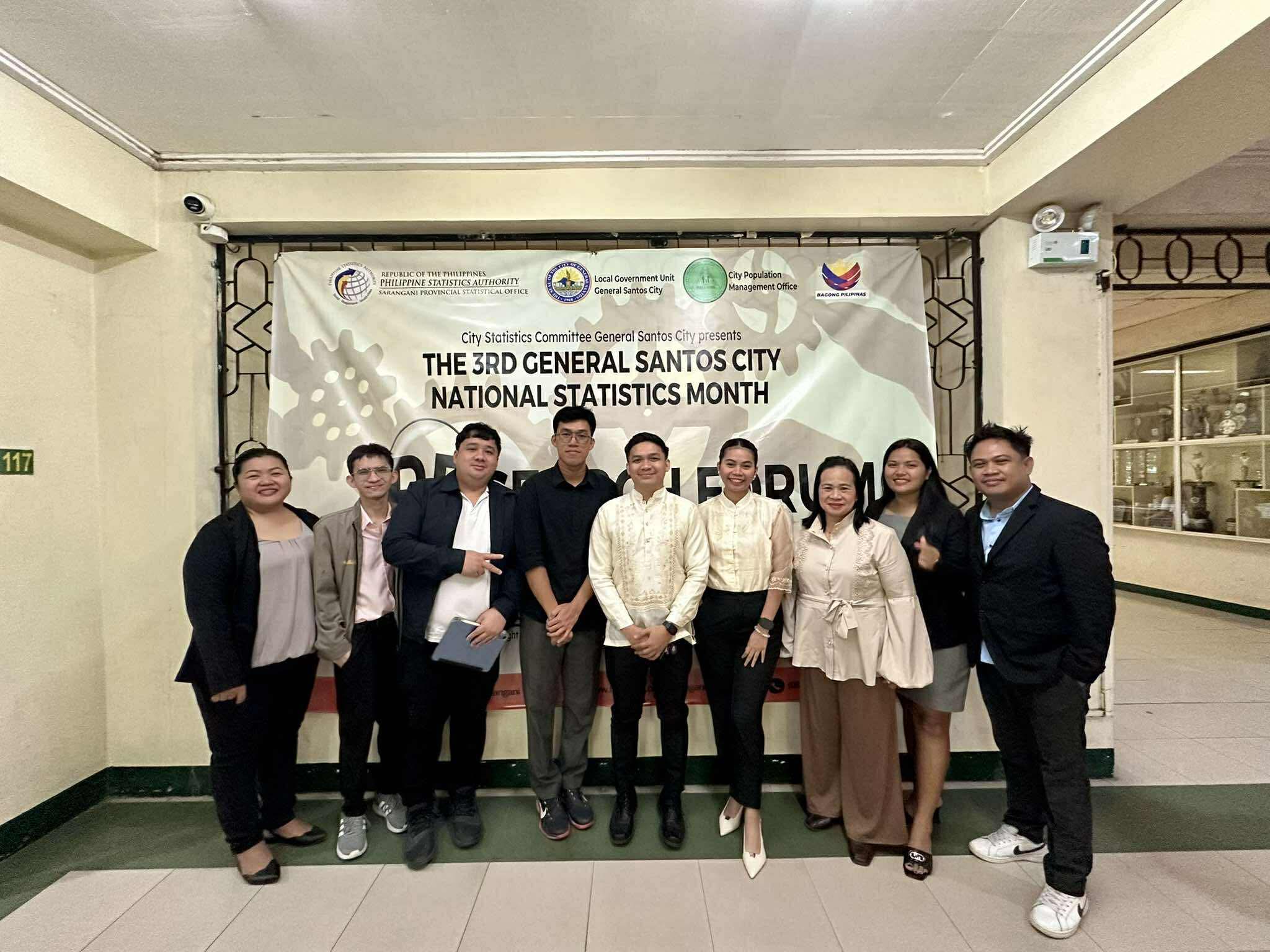 RMMC BSCE PROGRAM ENRICHED ITS RESEARCH CULTURE BY PARTICIPATING IN THE 3RD GENERAL SANTOS CITY NATIONAL STATISTICS MONTH RESEARCH FORUM General Santos City, Philippines – October 3, 2025.